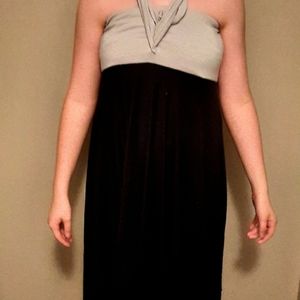 Black and white dress